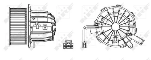 NRF Interior Blower (34163)