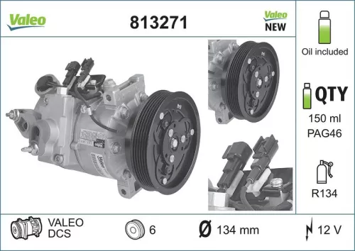 Compressor, air conditioning