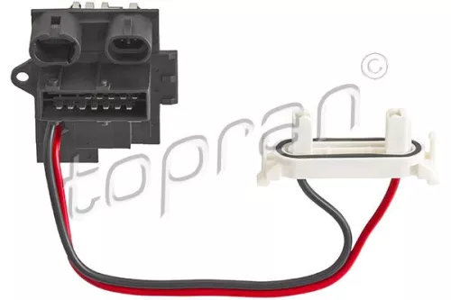 TOPRAN Resistor, interior blower (701 410)