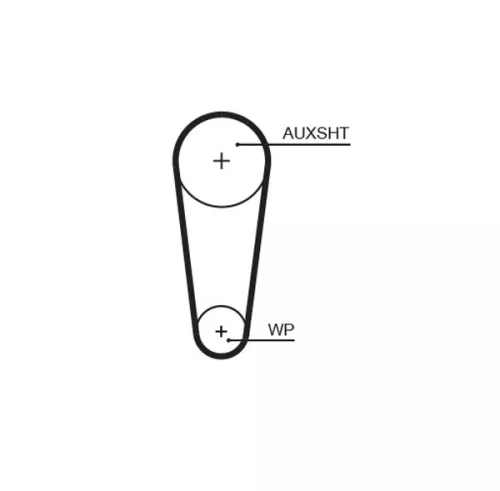 GATES Water Pump & Timing Belt Kit (KP25680XS-1)