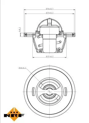 NRF Thermostat, coolant (725156)