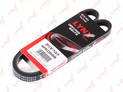 LYNXAUTO Poly V-Belt (4PK0898)