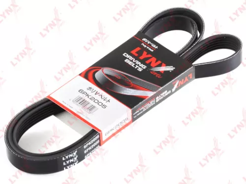 LYNXAUTO Poly V-Belt (6PK2005)