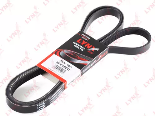 LYNXAUTO V-ribbed Belt (6PK2550)