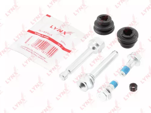 Brake caliper guides set, rear (d8 mm, Advics)