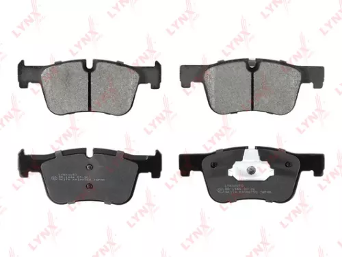LYNXAUTO Disc brake pads, front (BD-1446)