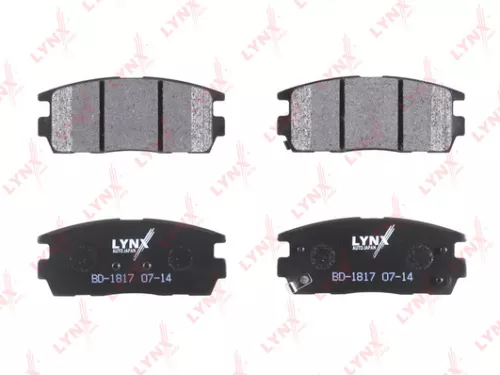 LYNXAUTO Disc brake pads, rear (BD-1817)