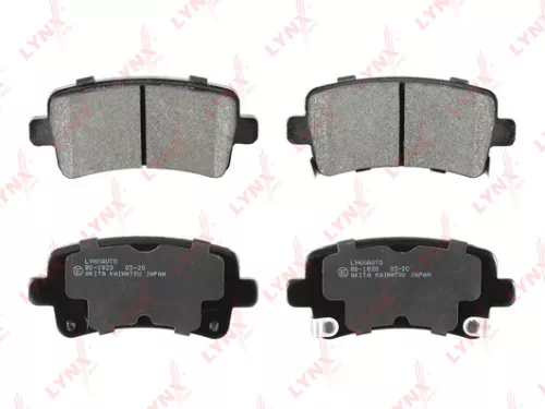 LYNXAUTO Disc brake pads, rear (BD-1820)
