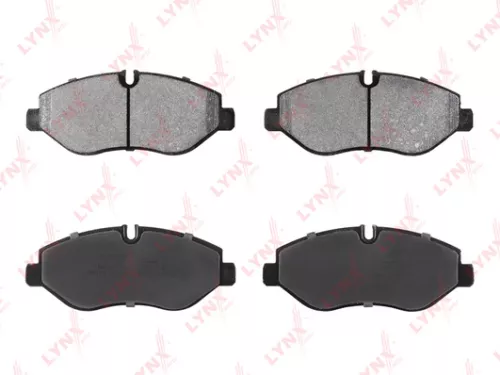Disc brake pads, front