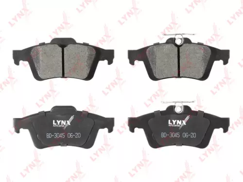 Disc brake pads, rear