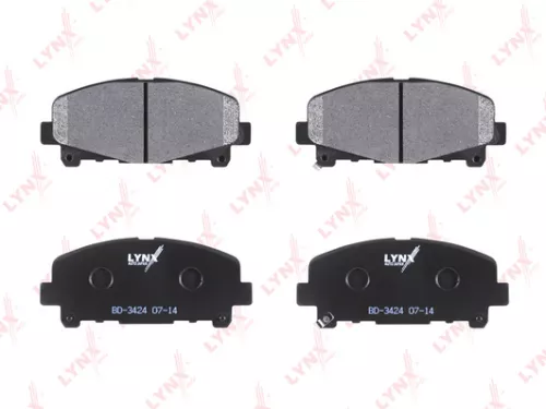 LYNXAUTO Disc brake pads, front (BD-3424)