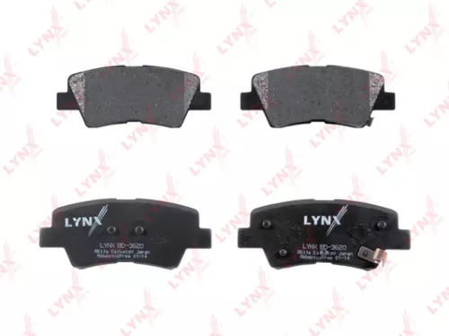 LYNXAUTO Disc brake pads, rear (BD-3620)