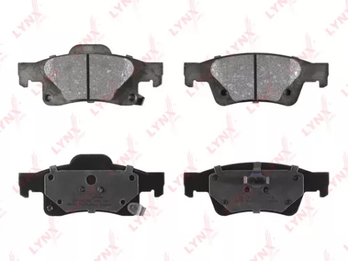 Disc brake pads, rear
