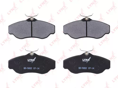 LYNXAUTO Disc brake pads, front (BD-5002)