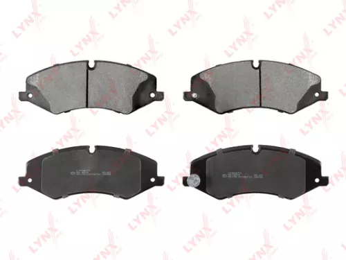 Disc brake pads, front