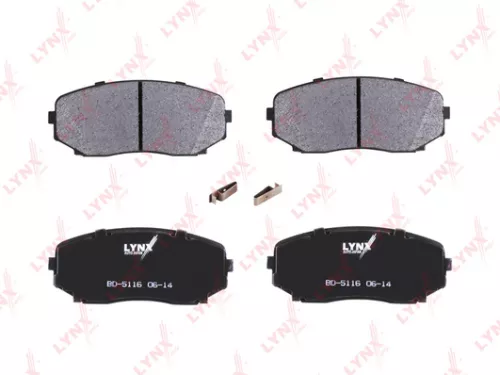 LYNXAUTO Disc brake pads, front (BD-5116)
