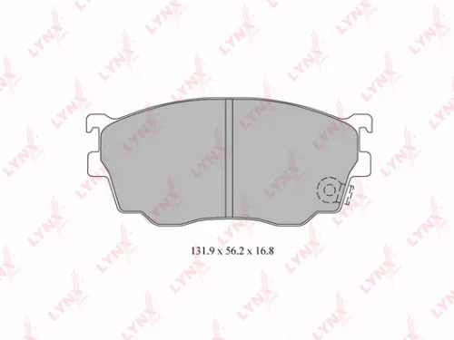 LYNXAUTO Disc brake pads, front (BD-5119)