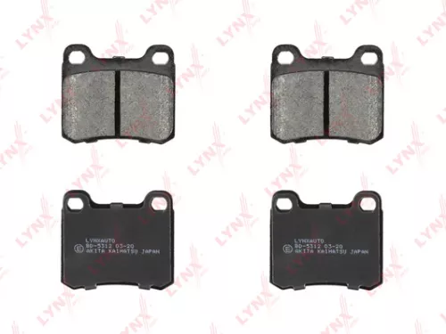LYNXAUTO Disc brake pads, rear (BD-5312)