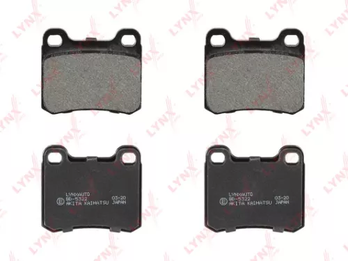 LYNXAUTO Disc brake pads, rear (BD-5322)