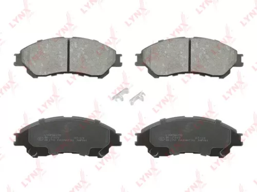 Disc brake pads, front