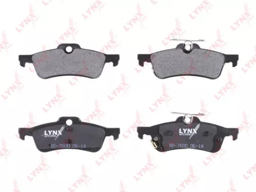 LYNXAUTO Disc brake pads, rear (BD-7600)