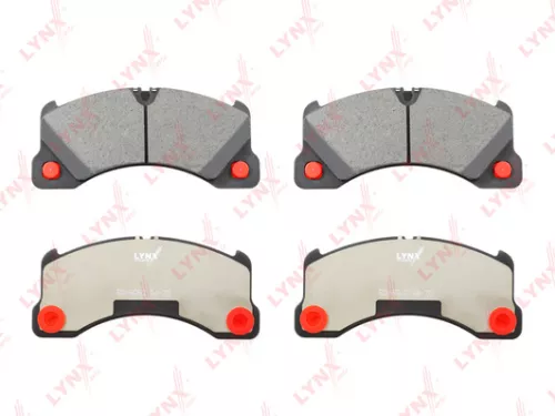 Disc brake pads, front