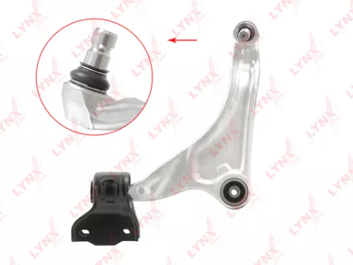 Control arm, front, lower, left