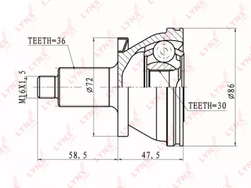 CV-Joint, outer