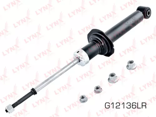 LYNXAUTO Shock absorber rear, gas (G12136LR)