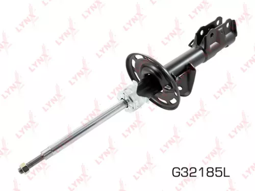 Shock absorber strut gas, left, front