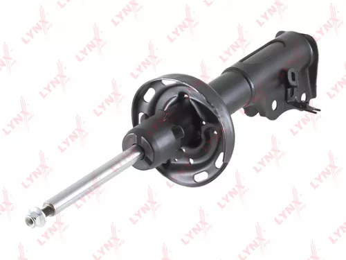 Shock absorber strut gas, left, front