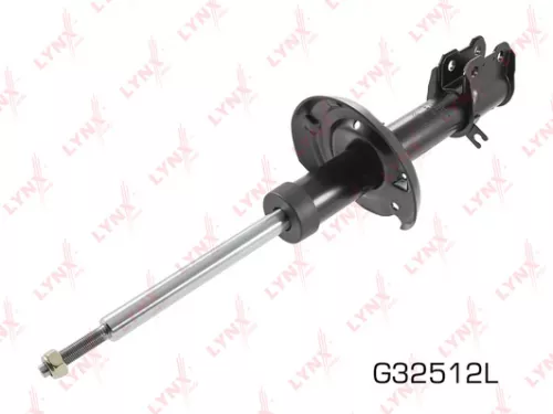 Shock absorber strut gas, left, front