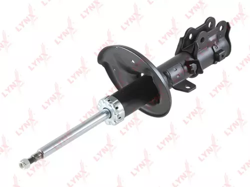 Shock absorber strut gas, left, front