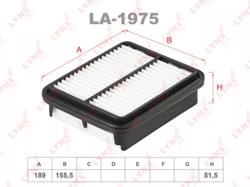 LYNXAUTO Air filter (LA-1975)